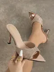 Red Mahtis High Quality Ladies Heels - 5