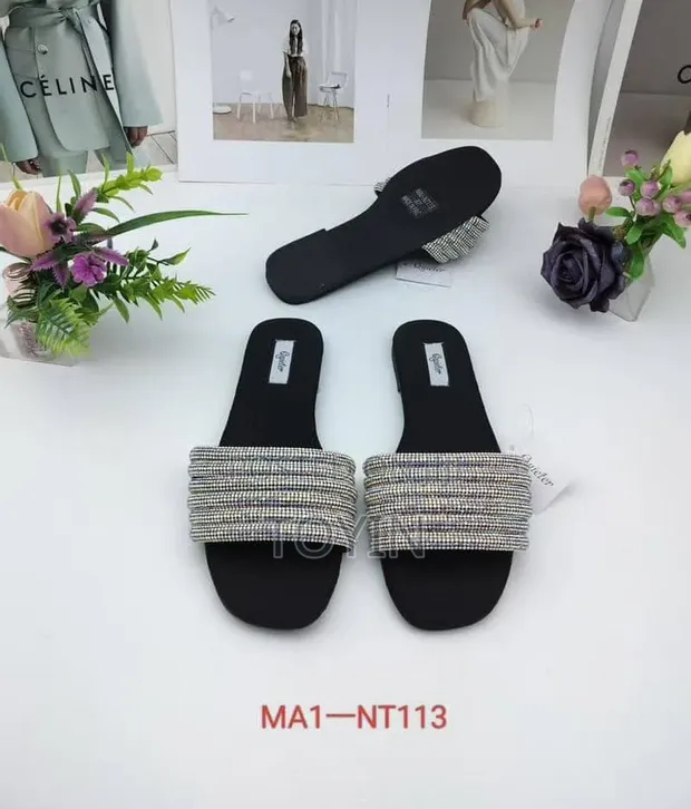 Celine Classic Ladies Slippers - Brand New - 1
