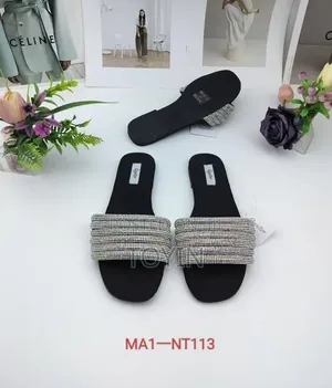 Celine Classic Ladies Slippers - Brand New