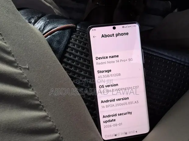 Xiaomi Redmi Note 14 Pro+ 5G 512GB Rose Gold (Used) - 1