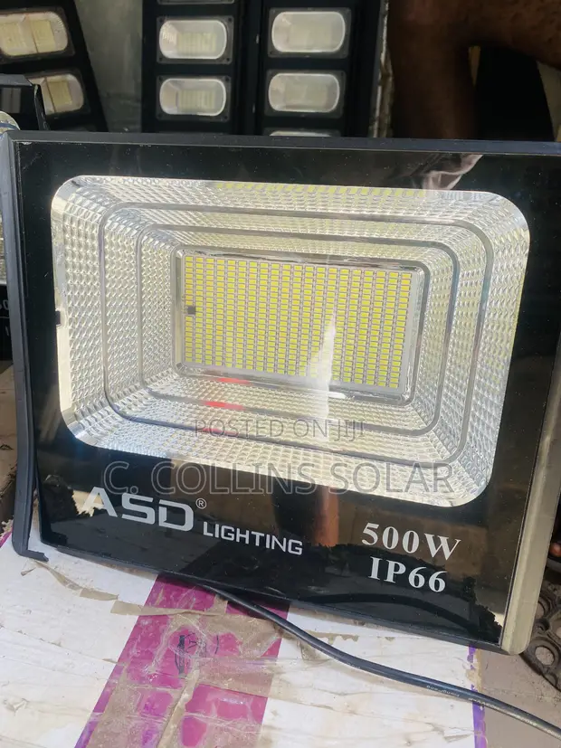 500W Solar Flood Light - 1