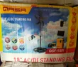 Qasa AC/DC Masana'antar Fan Mai Tsayawa 18 Inches - 2