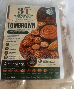 Premium Tom Brown Cereal - 500g Organic