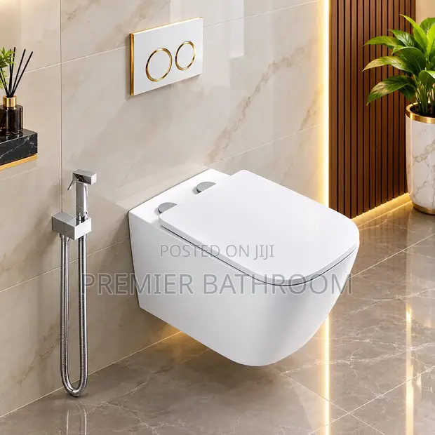 White Square Conceal WC - 1