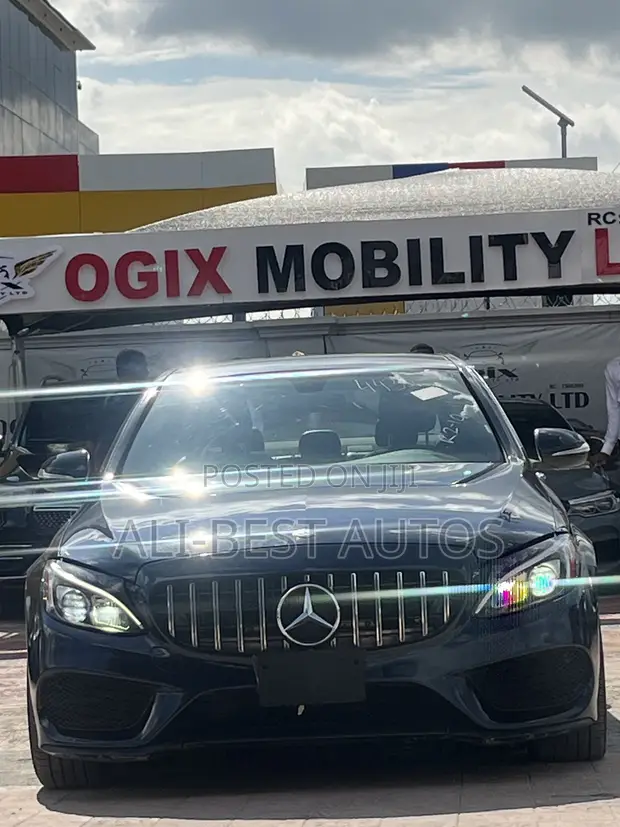 Mercedes-Benz C400 4Matic AWD Sedan 2015 Blue - 1