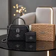 Luxury Ladies Handbag Set with Mini Purse | Stylish Women's Bag - 3