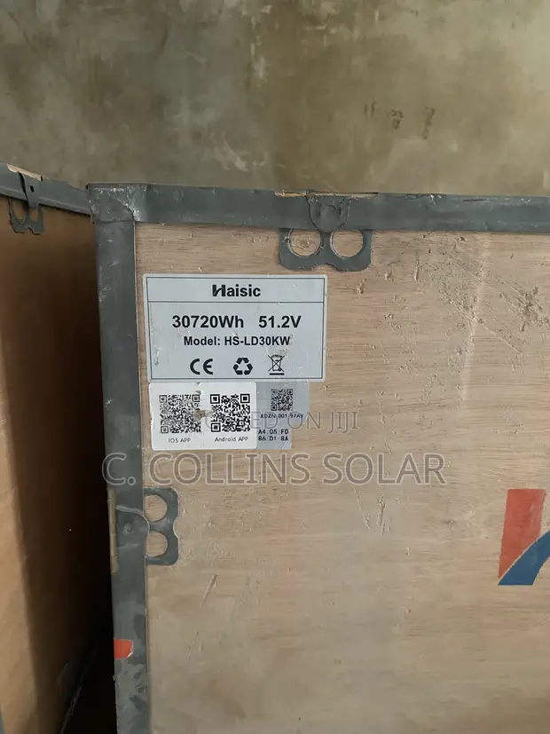 30kWh Lithium Ion Battery - Haisic 48V - 1