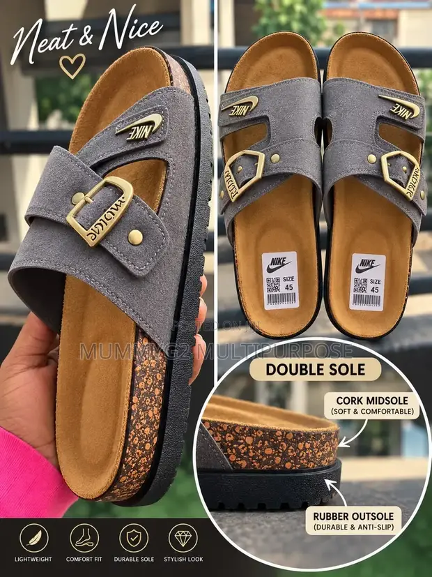Luxury Men's Gucci Slides - Black - 1