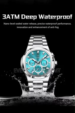 Poedagar Chronograph Quartz Wristwatch