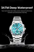 Poedagar Chronograph Quartz Wristwatch - 1