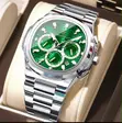 Poedagar Chronograph Quartz Wristwatch - 5