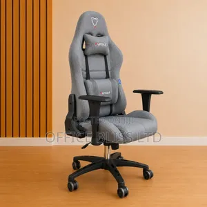 Furgle Ergonomic Swivel Gaming Chair - Gray