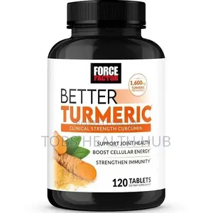 Force Factor Better Turmeric 1600mg - 120 Tablets