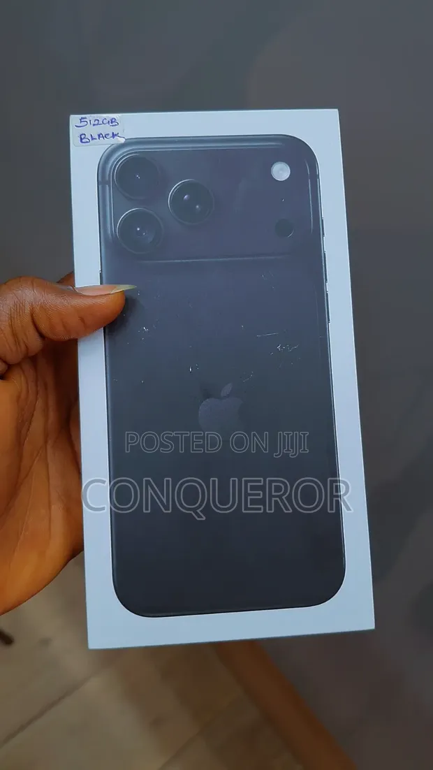 New Apple iPhone 18 Pro Max 512GB Black - 1