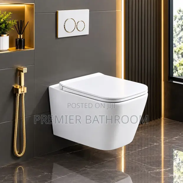 Master Concealed Water Closet - White - 1