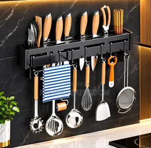 Master Kitchen Knife Rack - Black