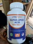 Vitamatic Alpha Lipoic Acid 600mg - Kapsul Kayayyakin Ganye 240 - 1