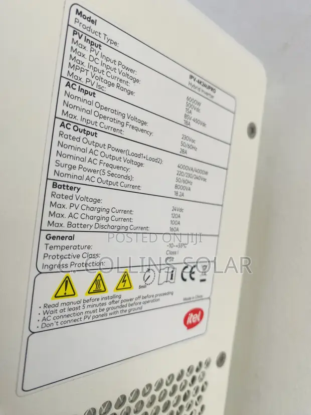 Itel Hybrid Inverter 4kva 24v - 1