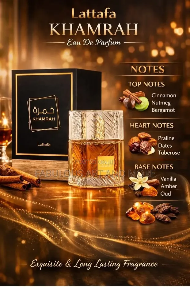 Lattafa Khamrah Eau de Parfum - 100ml - 1