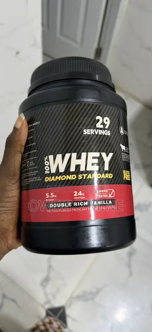 Foda ta Whey Protein Mai Dadi Vanilla