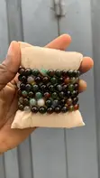 Luxury Green Beaded Bracelet Set - 1