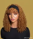 Pixie Fringe Wig - Curly Human Hair - 1