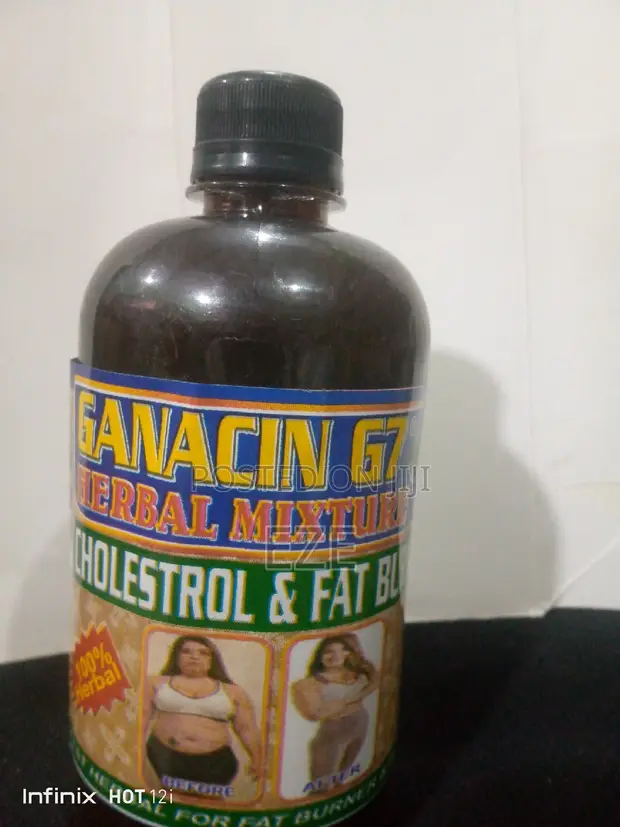 Ganacin Cholesterol and Fat Burner Herbal Liquid - 1