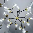 Modern Molecular Branch Chandelier - 18 Heads - 1