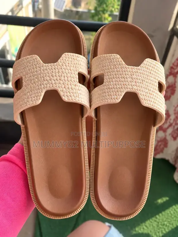 Hermes Shine Shine Ladies Slippers - 1