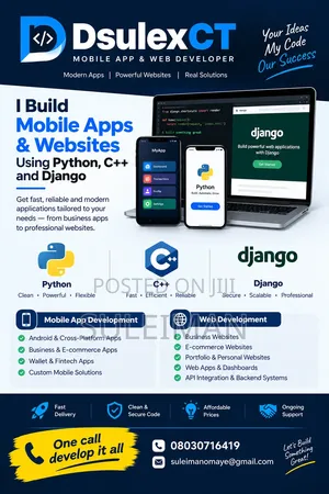 Mai Ci gaban App na Wayar Hannu da Yanar Gizo