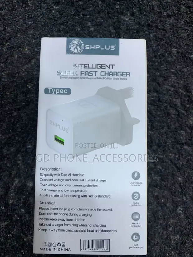 SHPLUS 42W Mai Sauri Charger Adapter (SH-A68FT) - USB Type-C - 1