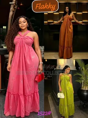 Louis Vuitton Luxury Gown - Pink, Girman M-XL