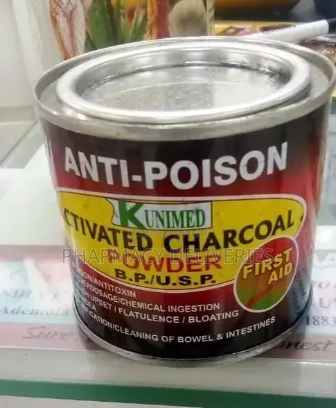 Kunimed Activated Charcoal Powder - Emergency First Aid - 1
