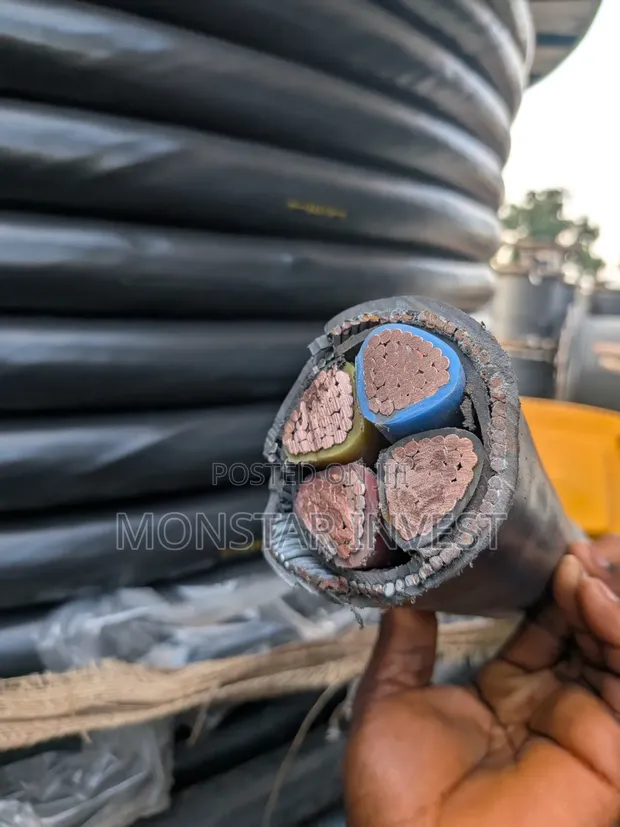 Brand New Copper Armored Cable (240mm², 4 Cores) - 1