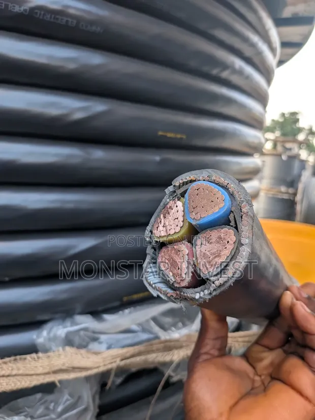 Niger Chin Armored Cable - 70mm, 4 Cores - 1