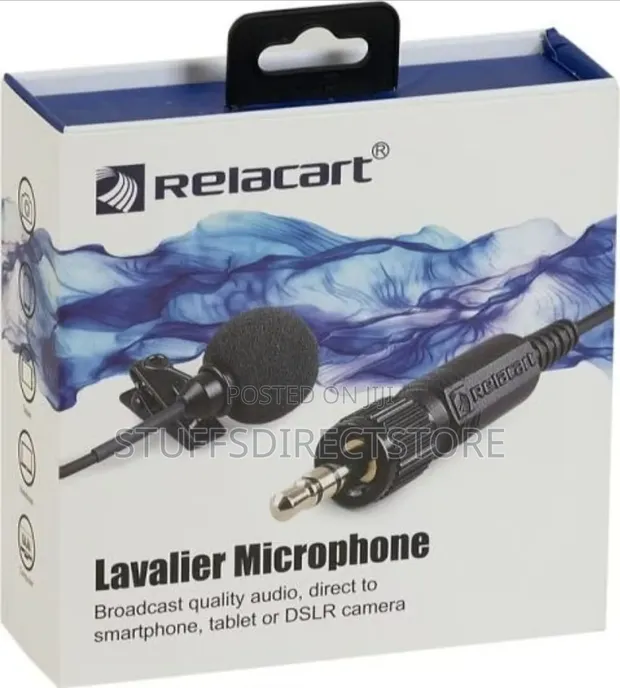 Relacart LM-P01 Omnidirectional Lavalier Microphone - 1