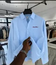 Luxury Fitted Men's Long Sleeve Shirt - 3