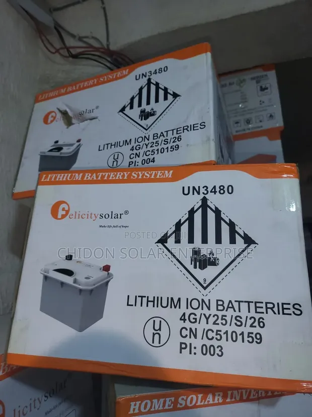 1.28kWh 12V Felicity Lithium-Ion Battery - 1