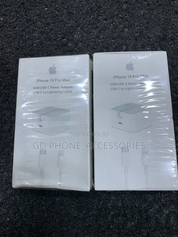 65W USB-C Fast Charger Set with Cable for iPhone 14 Pro Max - 1