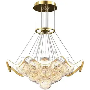 Aurora 13 Ball LED Crystal Chandelier
