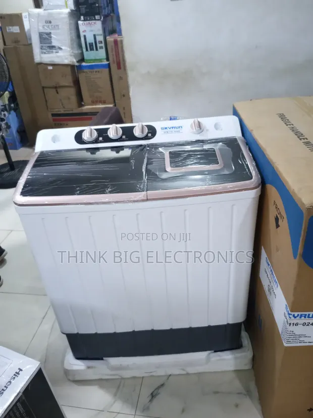 Skyrun 11kg Twin Tub Washing Machine with Air Turbo Drying - 1