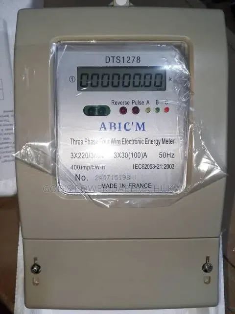 ABIC'M DTS1278 Three-Phase Electronic Energy Meter - 1