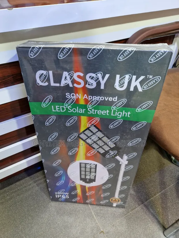 LED Solar Street Light 2400W with Warranty - 1
