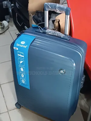 Sensamite Medium Blue Rubber Travel Box with Water Bottle Holder