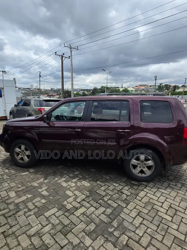 2011 Honda Pilot EX 4WD SUV Burgundy - 1