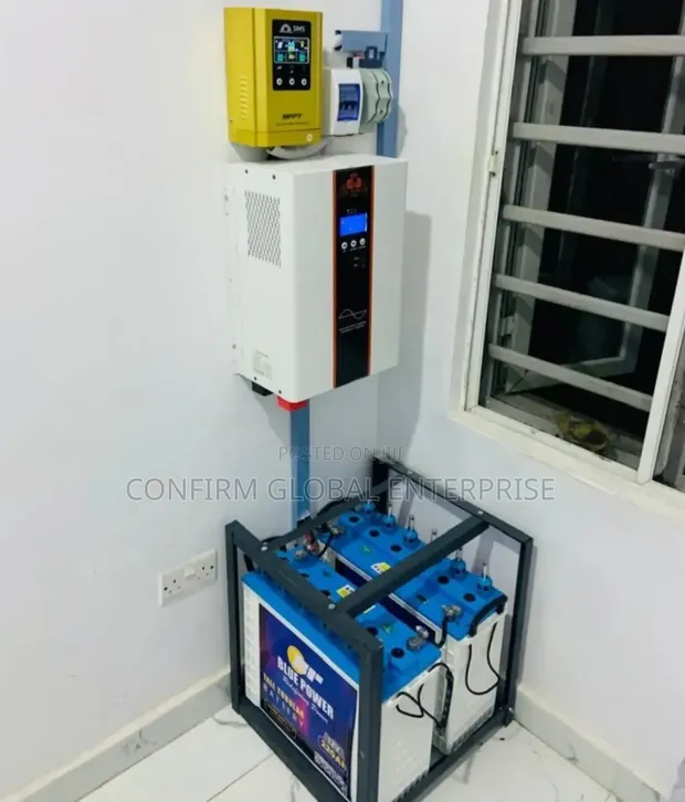 5kva Inverter System da 2 Tubular Baturi & Solar Panels - 1