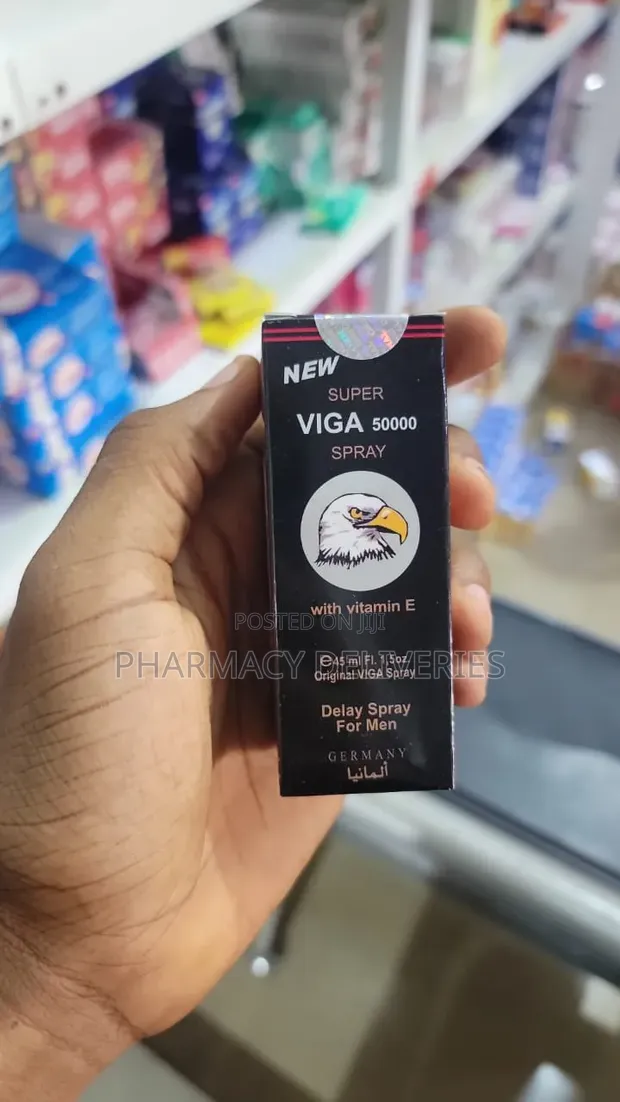 Super Viga 50000 Delay Spray - Long-Lasting Power - 1