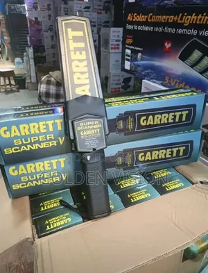 Garrett Super Scanner V Mai Gano Karfe A Hannu