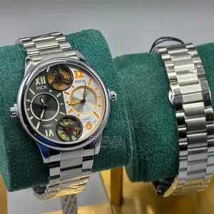 Rick Dual Time Engine Quartz Watch