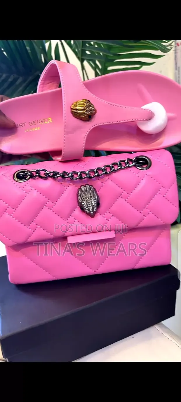 Kurt Geiger Bag and Slippers Set - 1